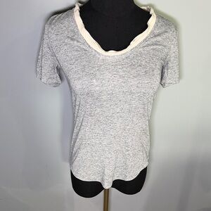 J. Crew Heather Gray Short Sleeve Tee